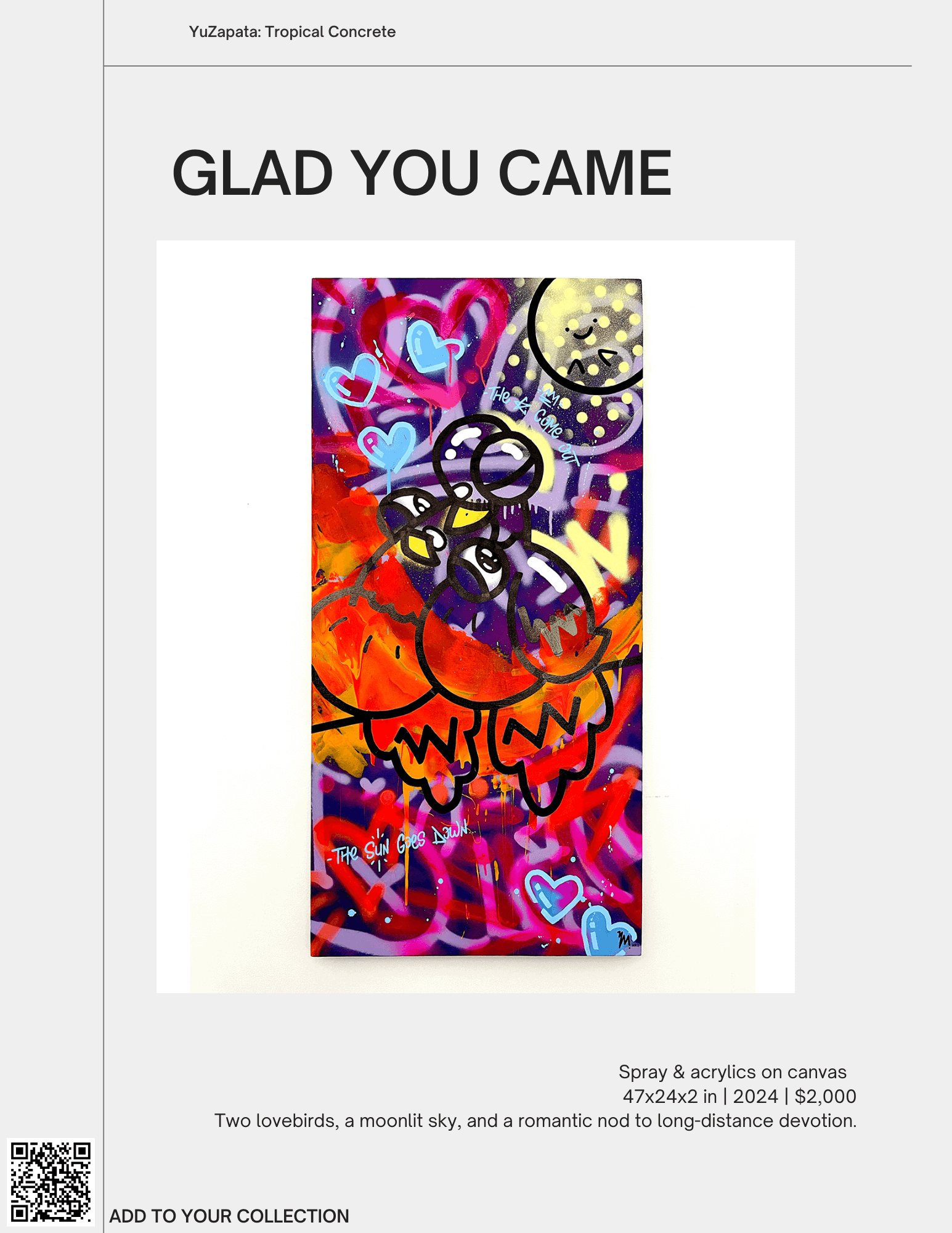 GLAD YOU CAME