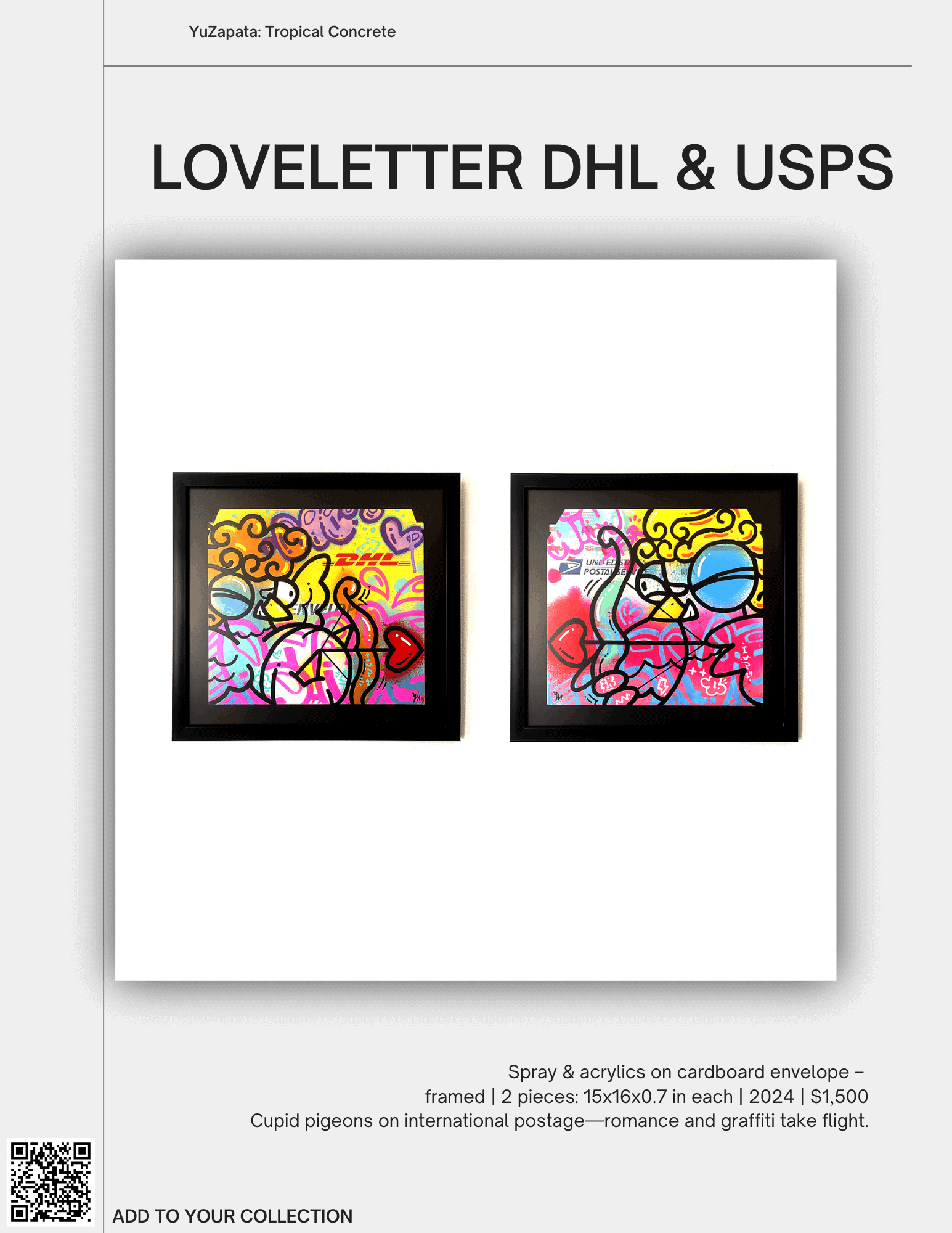 LOVELETTER DHL & USPS - SOLD