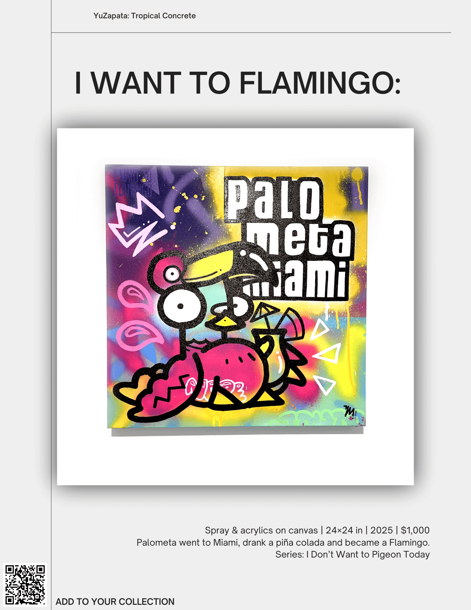 I WANT TO FLAMINGO