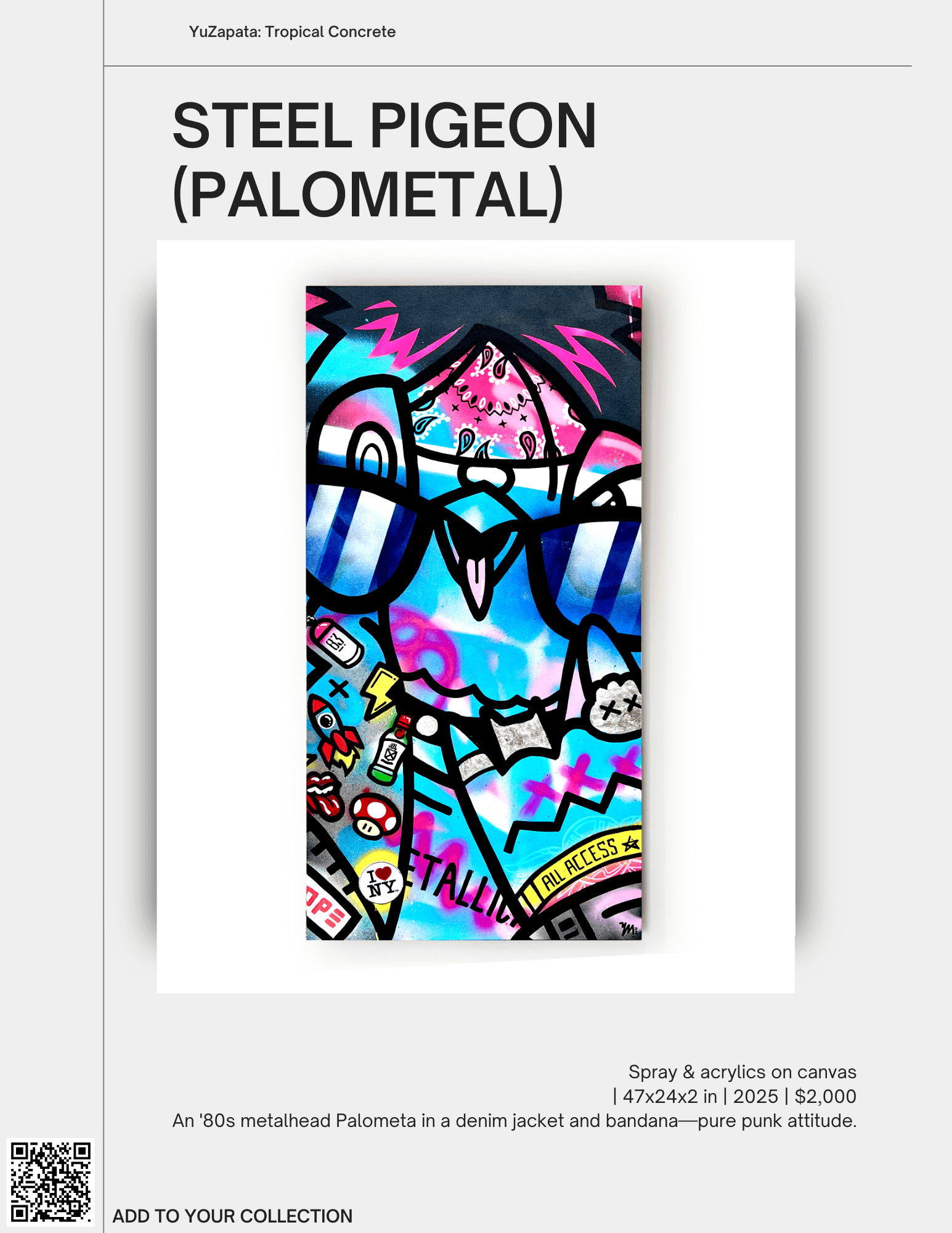 STEEL PIGEON (PALOMETAL)