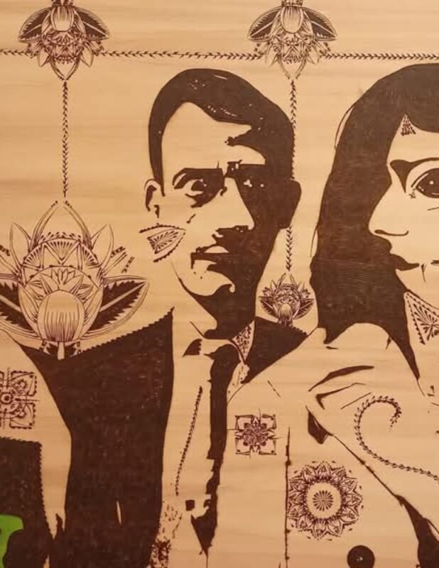 Carlo Giuseppe Proietto: “Marked by Fire, Etched in Time”
Pyrography is an art of permanence—an image seared into wood, impossible to erase, much like memory, identity, and emotion. Carlo Giuseppe Proietto takes this ancient technique and transforms it into a modern mythology, where each line is not just drawn but burned into existence. His figures emerge from a stark interplay of light and shadow, geometric precision, and expressive depth, revealing the tensions of the contemporary human experience.  This exhibition, Carlo Giuseppe Proietto “Marked by Fire, Etched in Time,” explores the themes of resilience, transformation, and the inescapable imprints life leaves upon us. Through intricate portraits and symbolic compositions, Proietto captures fleeting emotions with a medium that refuses to fade—stories immortalized in fire.  