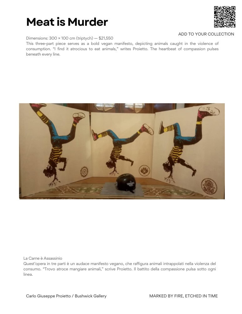 Meat is Murder (Triptych)