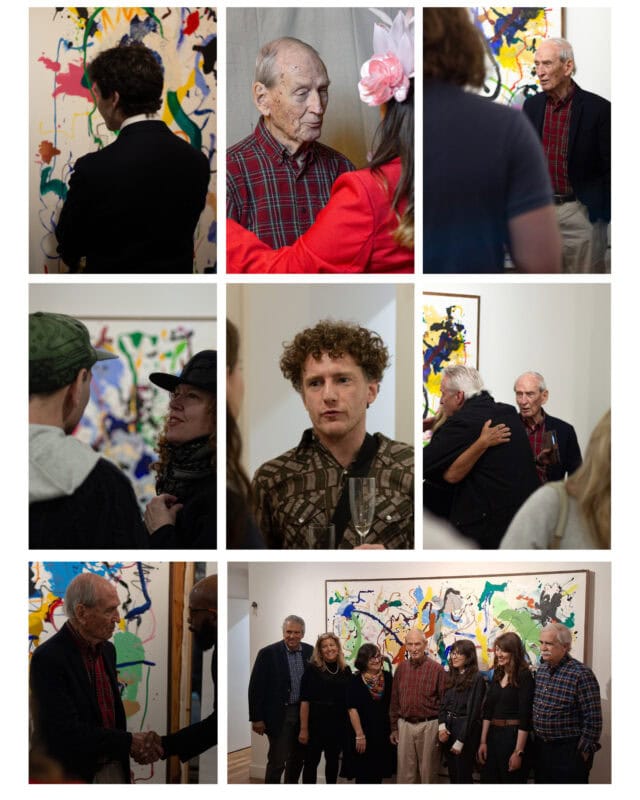 Abstract painting is a language of movement and memory. For over seven decades, Ray Rogers has translated rhythm, music, and atmosphere into sweeping gestures across monumental canvases. Each work is the record of an event rather than its illustration, capturing the precise moment when thought meets motion.  This exhibition, Ray Rogers Gesture in Time, brings together paintings shaped by a lifetime of dedication to Abstract Expressionism and inventionism. Rogers rejects preconception, working directly on the canvas with a physicality that mirrors the improvisational flow of music. His works are both immediate and enduring, revealing an artist fully immersed in the act of creation.