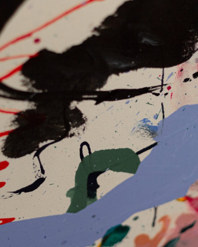 Abstract painting is a language of movement and memory. For over seven decades, Ray Rogers has translated rhythm, music, and atmosphere into sweeping gestures across monumental canvases. Each work is the record of an event rather than its illustration, capturing the precise moment when thought meets motion.  This exhibition, Ray Rogers Gesture in Time, brings together paintings shaped by a lifetime of dedication to Abstract Expressionism and inventionism. Rogers rejects preconception, working directly on the canvas with a physicality that mirrors the improvisational flow of music. His works are both immediate and enduring, revealing an artist fully immersed in the act of creation.